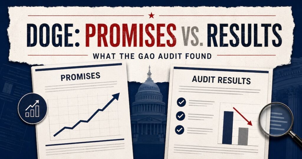 DOGE Promises vs. Results: What the Latest GAO Report Found