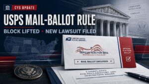 Court Lifts Block on USPS Mail-Ballot Rule as States Launch New Legal Challenge