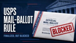USPS Finalizes New Mail-Ballot Rules, but Enforcement Remains Blocked