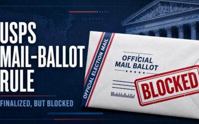 USPS Finalizes New Mail-Ballot Rules, but Enforcement Remains Blocked