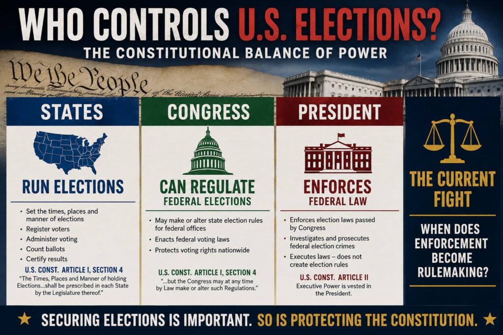 Can Trump Change Election Rules? States’ Rights, Federal Power and the 2026 Midterms