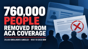 ACA Marketplace enrollment cancellation explainer: 760,000 people affected